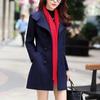 Модные осенне-зимние женские шерстяные пальто, женские пальто, элегантный шерстяной плащ, женская ветровка, верхняя одежда больших размеров