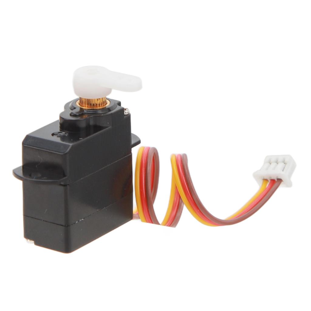 Сервопривод с металлическим редуктором для радиоуправляемого вертолета, черный пластик и сталь, сервопривод для радиоуправляемого вертолета WLtoys XK K110S K127