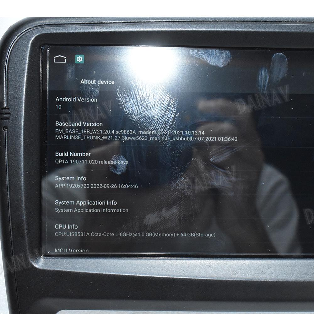 Совместим с 11-18 Jaguar XJ/XJL: Обновленная умная навигация Android, 10,25", восьмиядерный процессор, беспроводной CarPlay.