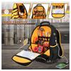 Thickened Tool Backpack Waterproof Toolkit Multifunctional Heavy Duty Tool Organizer