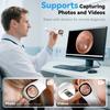 1.21 Inch IPS Screen Ear Camera 1080P HD Digital Ear Camera Durable Visual Ear Care  Ear Care