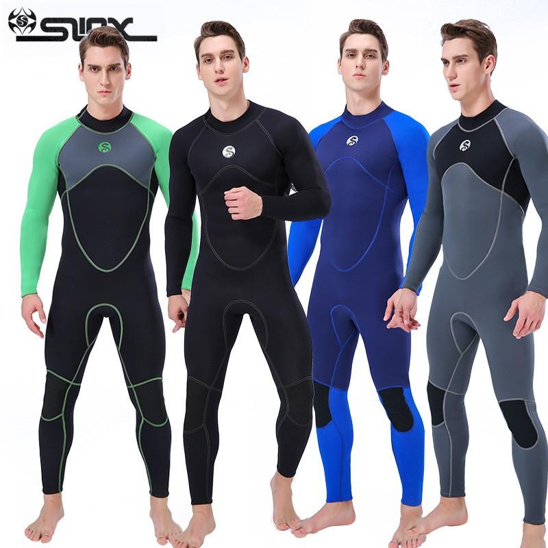 SLINX 2mm Neoprene Wetsuit Jacket Long Sleeve Dive Top Men Women UV Protection Thermal Warm Water Sports Surfing Diving