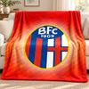 Bologna Football Club blanket Flannel Blanket Soft Cozy Plush Throw for Sofa Bed Lightweight Home Decoration Outdoor camping