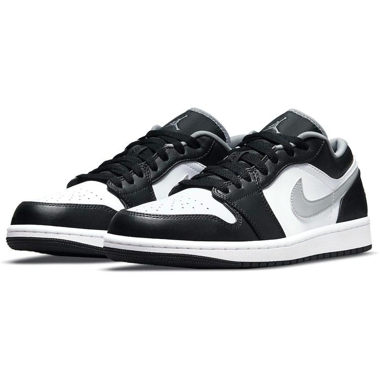 Новые JORDAN 1 Low Черно-бело-серые 553558-040