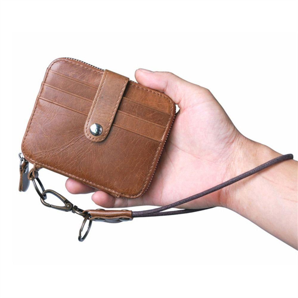 Кожаный держатель для бейджа из коровьей кожи Кожаный ремешок-шнурок Держатель для рабочей карты Телефонный ремешок на шею Ремешок на запястье