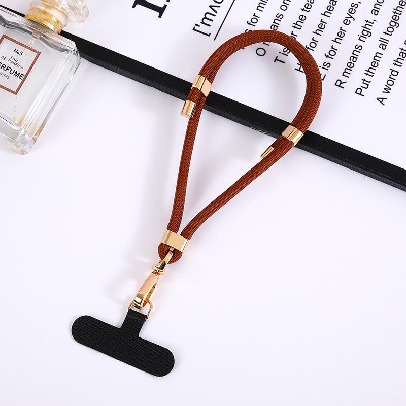 Adjustable Nylon Mobile Lanyard with Clip – Multifunctional Anti-Lost Wrist Strap