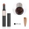 12 Color Nail Pen Tailor Oil Pen Chrome Nail Powder Holographic Powder Mirror Effect Air Cushion Magic Nail Art Decorative Nail Suite XYZ