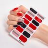 Women Girls Press On Nail Manicure Nail Polish Strips Nail Art Decal Full Nail Wraps Nail Stickers