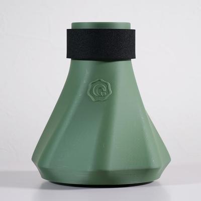 Практика игры на трубе и идеально подходит для дома Улучшенное ощущение игры и от BRASS DESIGN Olive "QooMute" Глушитель, Бесшумный, Легкий, Тихий, Использование, Тон, (цвет