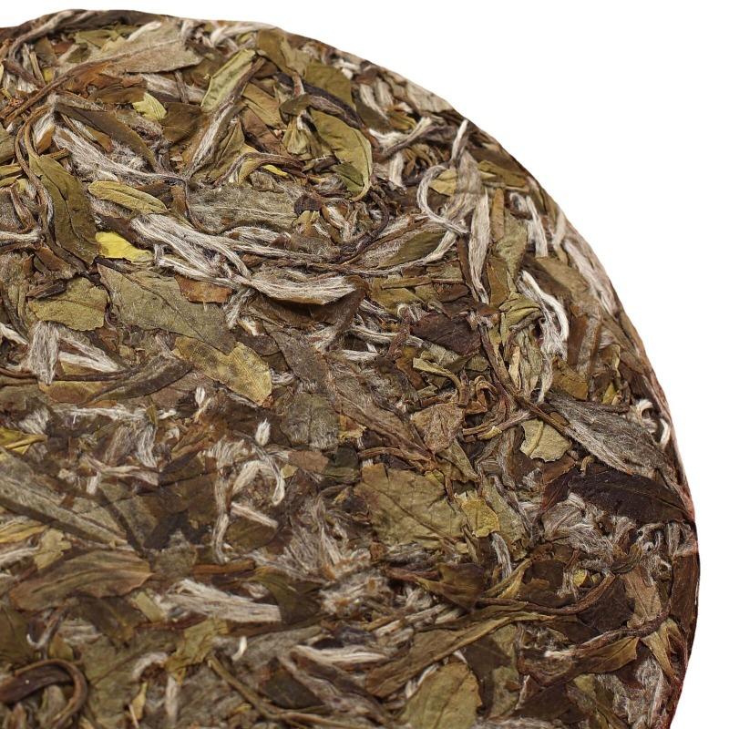 300 г белого чая Fuding Peony King Old White Tea Cake Высокогорный выдержанный дикий чай