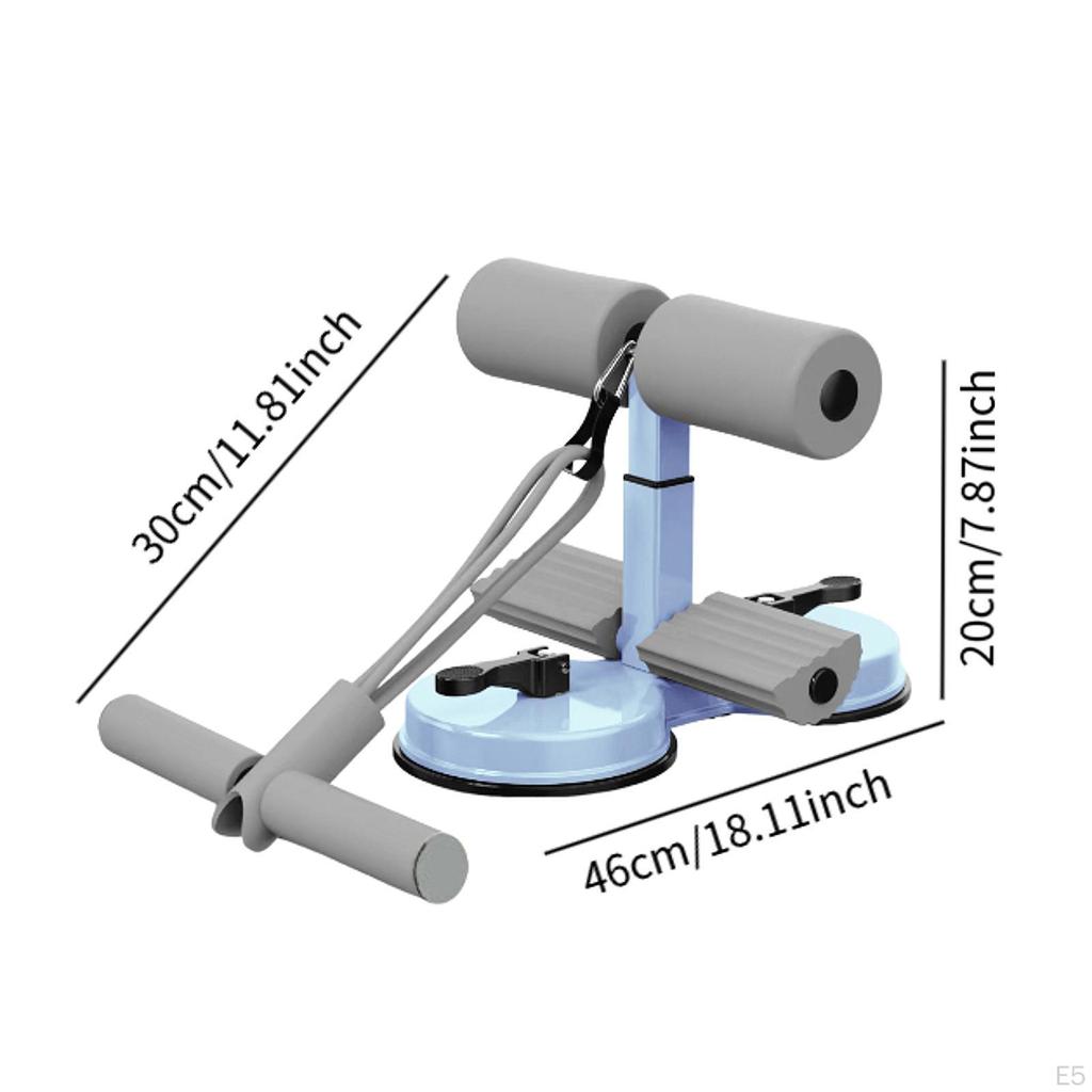 Sit Up Bar 3 Adjustable Height Situp AntiSlip Portable Machine Assistance Device for Home