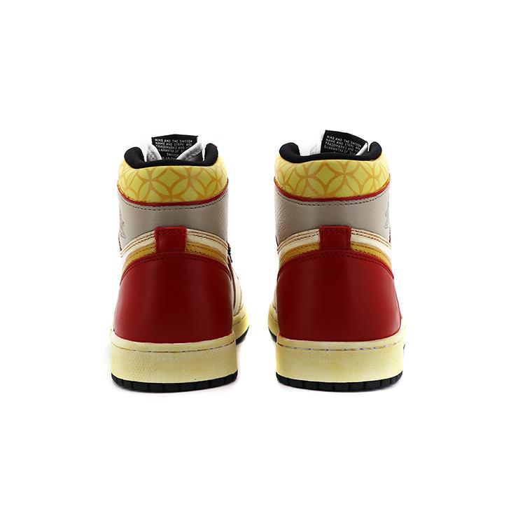 Jordan Air Jordan 1 Cushioning Slip Resistant Abrasion Resistant Cushioning Slip Resistant Abrasion Resistant High top 555088-603(TeamK-S-BOX)