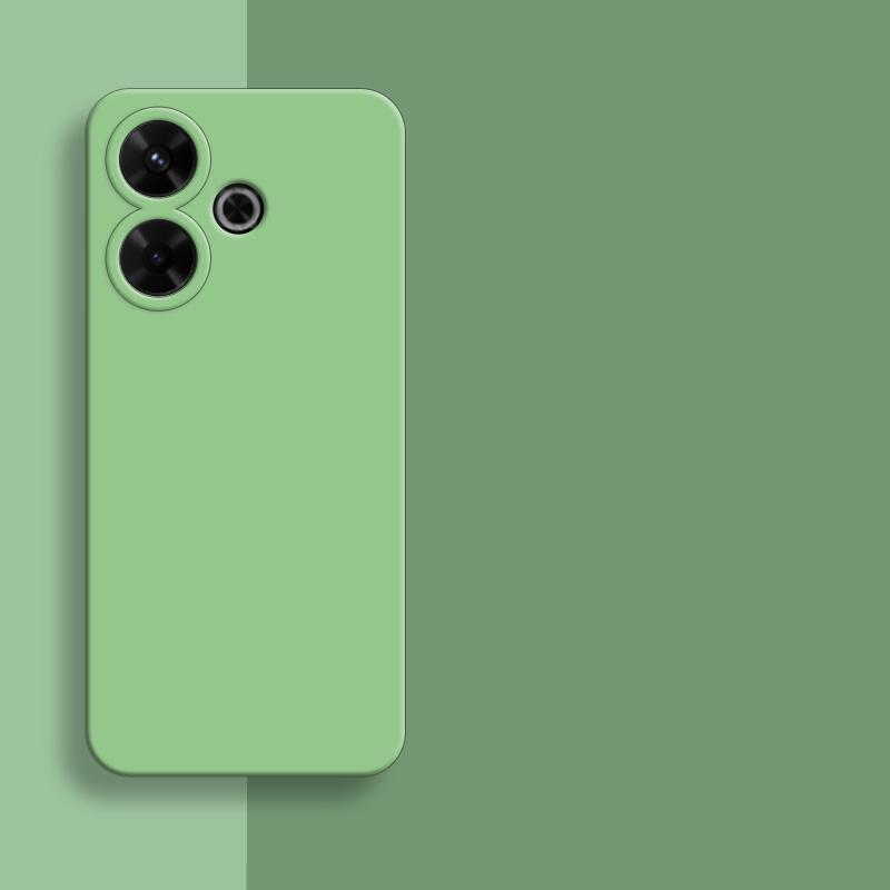 Для Xiaomi POCO M6 4G чехол для POCO M6 чехол 6,79 дюйма оригинальный жидкий силиконовый резиновый противоударный бампер чехол для POCO M6 4G