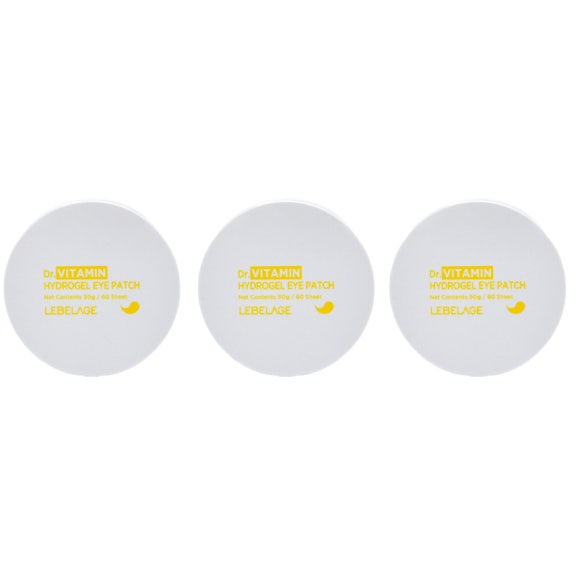 Lebelage Гидрогелевые патчи для глаз Dr.Vitamln 60 листов 90 г (3 варианта)