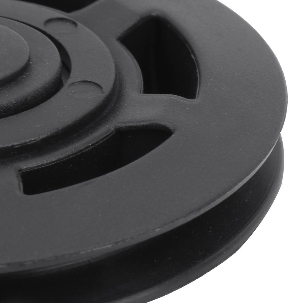 10 шт./компл. 95 мм Универсальное нейлоновое колесо шкива с подшипником Замена для тренажерного зала