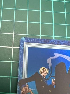 One Piece Санджи Carddass Hyper Battle TCG S60 Голографическая Фольга Винтажная 2000 Япония