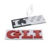 3D металлические буквы GLI логотип задний багажник загрузки эмблема значок наклейка для V/olkswagen V/W наклейка J/etta MK2 MK4 MK5 MK6 MK7 автомобильные аксессуары