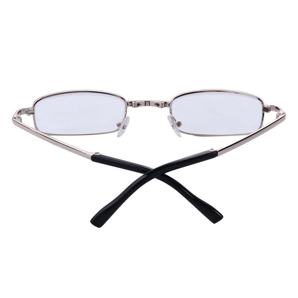 Оправа складные очки для чтения с коробкой для очков Очки для пресбиопии Складные очки для гиперметропии