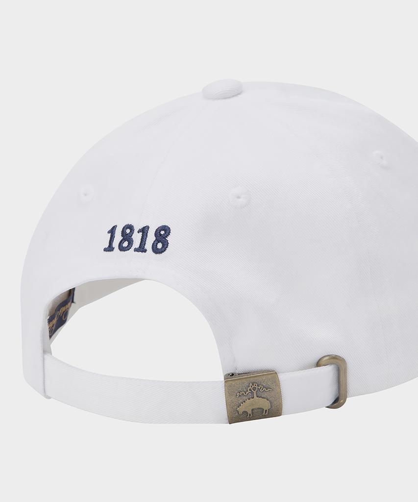 BROOKS BROTHERS [Унисекс] Хлопковая бейсболка с логотипом (белый) (Bbacmm1500Aef)