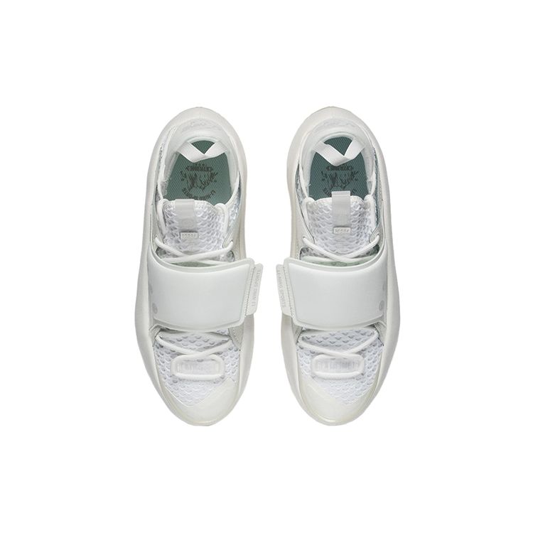 Li Ning Cloud Travel C4D Удобные универсальные амортизирующие нескользящие износостойкие низкие спортивные повседневные туфли мужские кроссовки Off-White AZGS047-1