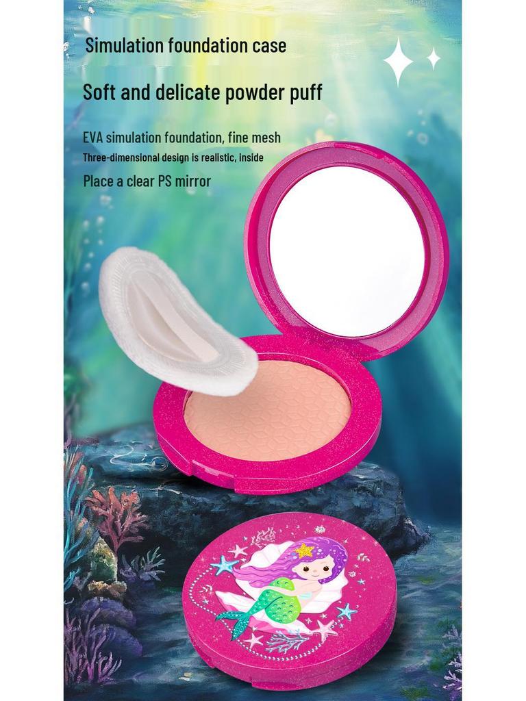 Children's Cross-Border Cosmetic Play Set: Lipstick, Nail Polish, Makeup Box, Princess Dressing Table Toy