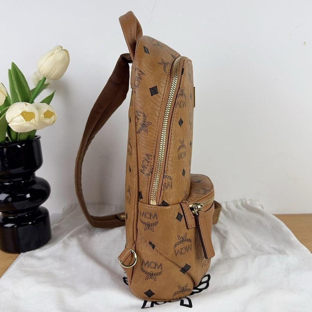 [Pre-Owned] Klassik Visetos Monogram Print Faux Leather Chest Bag - Excellent #14AMHPM