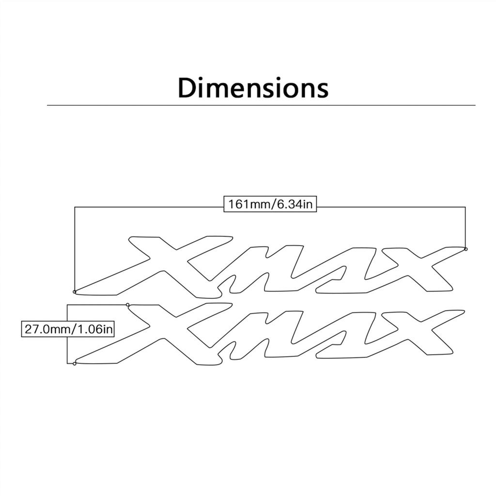 Аксессуары Мотоцикл 3D Эмблема Значок Наклейка Бак Колесо Подходит XMAX Наклейка X-MAX 250 300 XMAX250 XMAX300