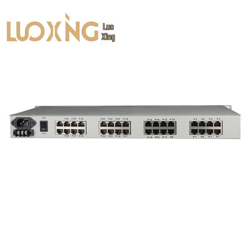 Luoxing Rack-Mount E1 PCM Voice Multiplexer