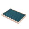 1PCS Simple Wooden Multi-colour Ring Tray Earring Jewellery Storage Display Tray Ring and Earring Display Tray