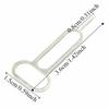 100Pcs Anti-Lost SIM  Card Removal Tool Portable Ejecting Removal Needle  for Cell Phone Smartphone