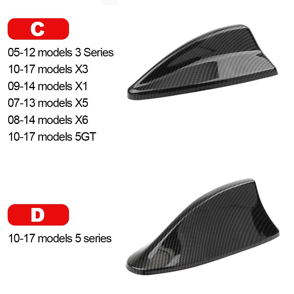Real Carbon Pattern For BMW M2 M3 M4 123457 Series X1 X3 F22 F30 F34 F80 F87 F32 F36 F82 G11 G20 G12 G30 Shark Fin Antenna