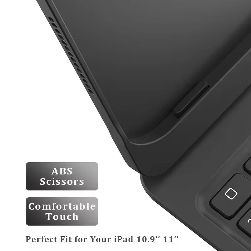 /Корпус-клавиатура ODM для iPad 11-го поколения A16 (2025) 10-е поколение 10,9 дюйма С вращающимся на 360 градусов мультитач-трекпадом Тонкий Легкий