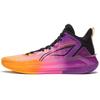 Li Ning Liren 3 Danxia Средние Высокие Баскетбольные Кроссовки Мужские Оранжевый Фиолетовый Черный ABAS091-3