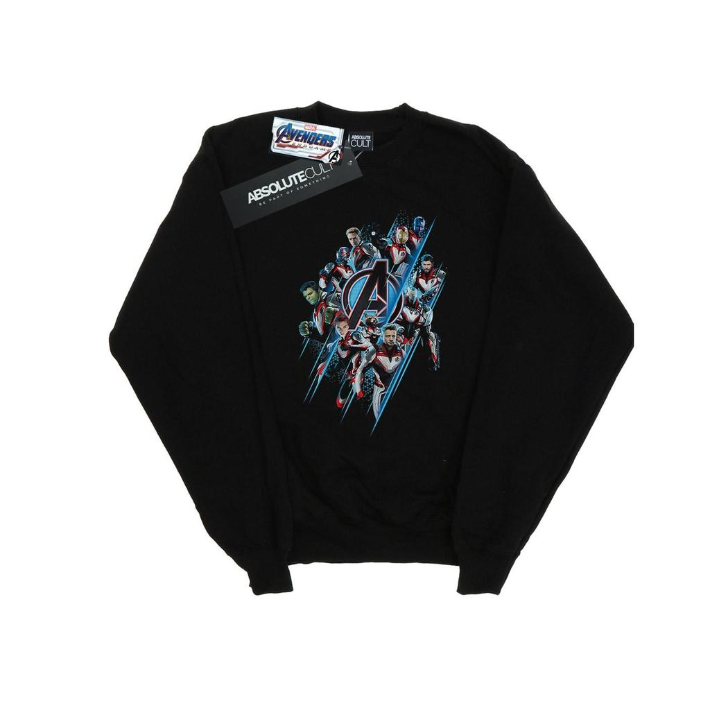 Marvel Boys Avengers Endgame Logo Team Sweatshirt