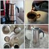 Mocha Espresso Latte Stovetop Filter Stainless Steel Portable 2/4/6/9 Cups Moka Coffee Maker Coffee Pot for Kitchen Coffee Maker Pot