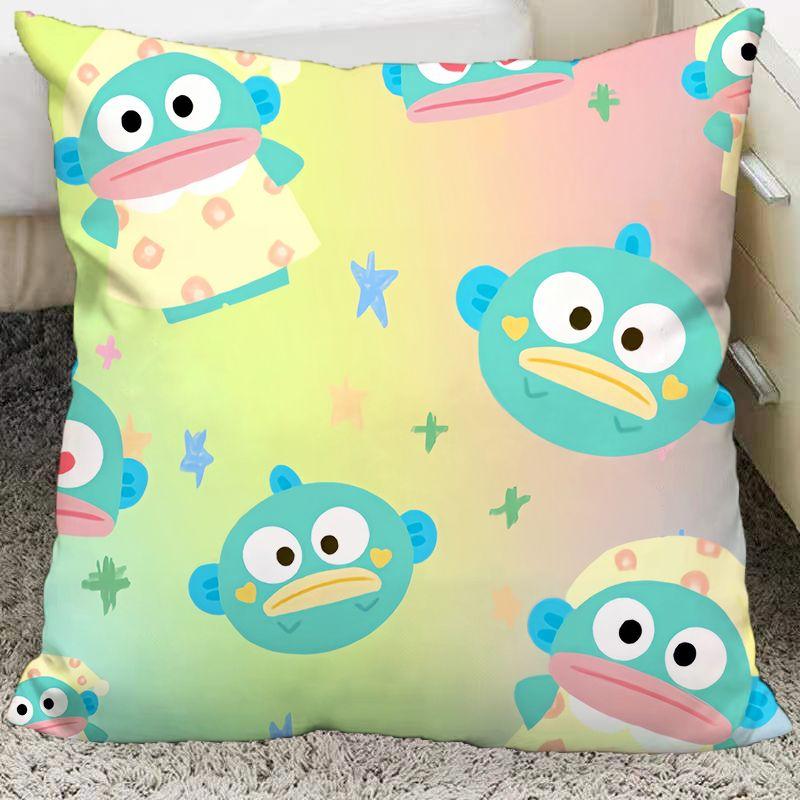 Ugly Fish Hanton Sanrio Cartoon Peripheral Pillow Lunch Break Sleeping Pillow Bedside Pillow Dormitory Cushion