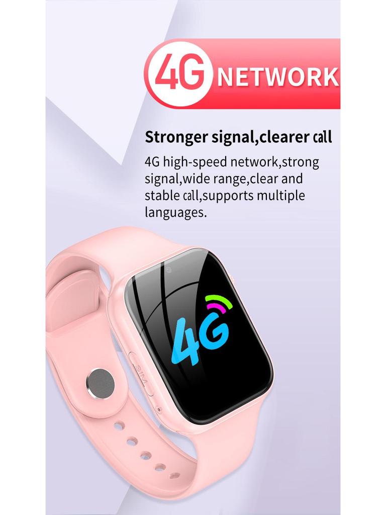 Многоязычные детские смарт-часы с функциями GPS и видеозвонков