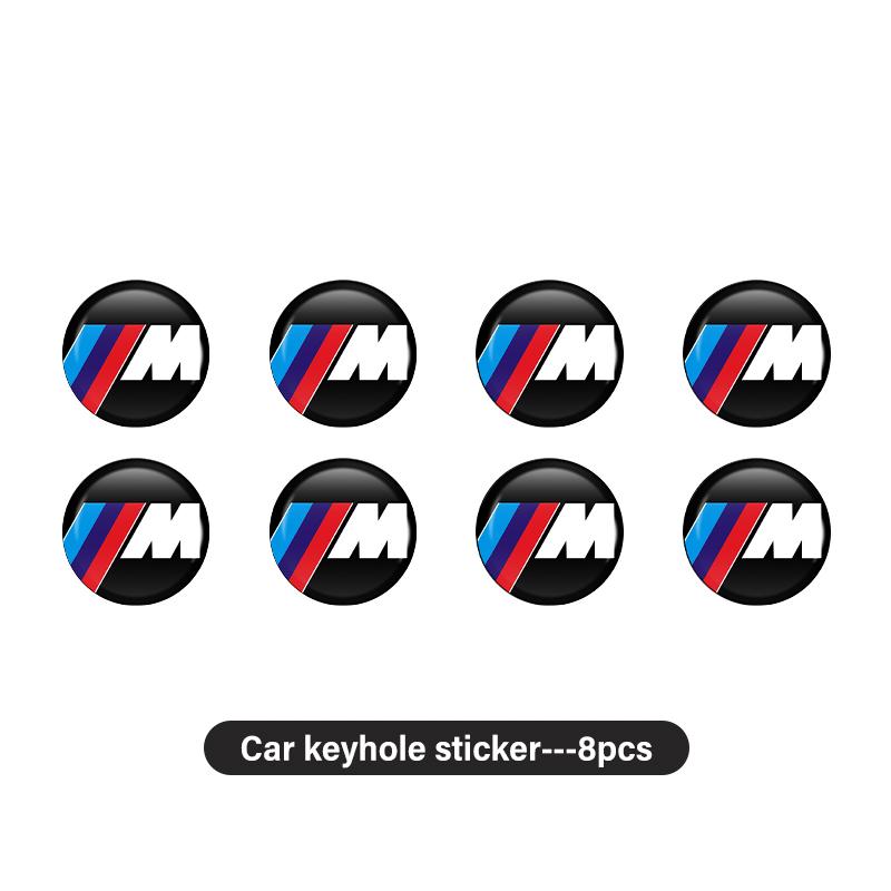 Для BMW Стайлинг автомобиля Замок Замочная скважина Наклейки против блокировки Украшение Аксессуар G30 G20 M3 M5 E91 E92 E93 E36 E70 X3 X4 X5 X1 E39