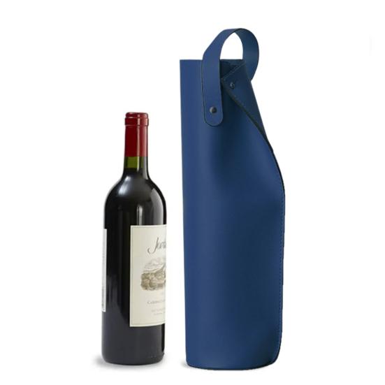 Двухслойная сумка для красного вина с ручкой, износостойкая сумка для вина из искусственной кожи, держатель для бутылки шампанского