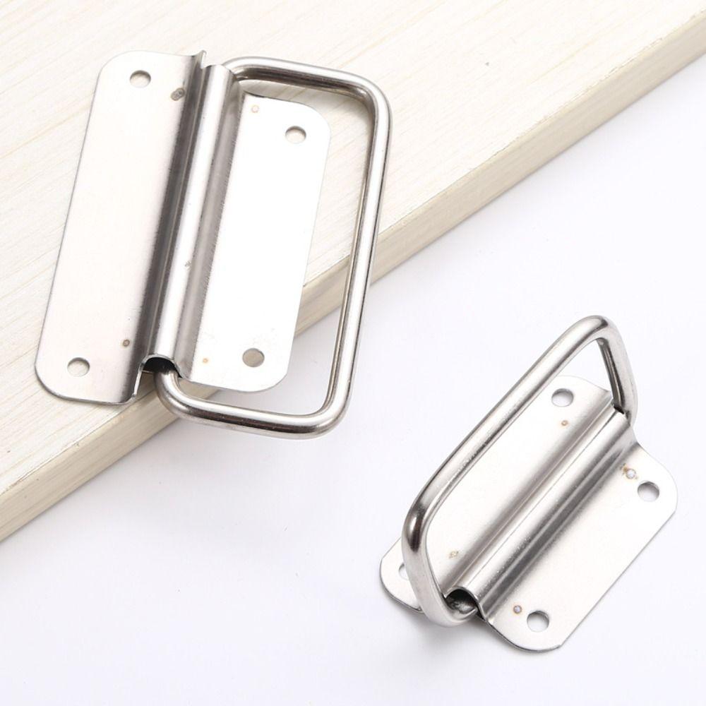 Folding Tool Box Handle Knobs Case Handle Simple Cabinet Folding Handle Furniture Fittings