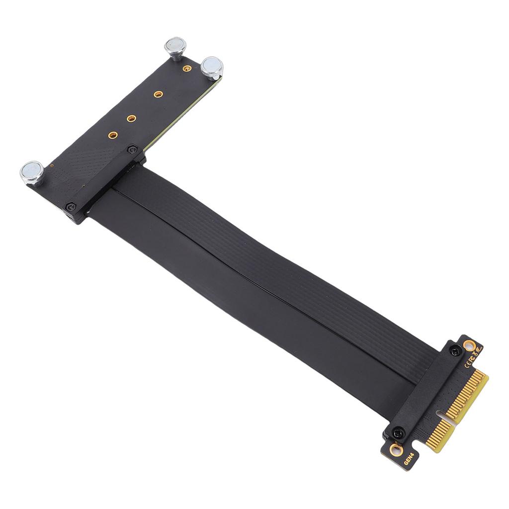 PCIe 4.0 X4 Extension Cable NVMe Adapter Card 8GBCelsiuss Magnetic PCIe Expansion Card for GPU NIC Expansion Device