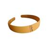 2PCS Frosted Solid Hair Band Plastic Hair Accessories New Resin Hairband  Woman