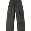 Balabala Girls' 2026 Spring Parachute Pants with Heart Pattern
