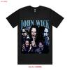 John Wick T Shirt Vintage Designer Clothes Versatile Top For Everyday Wear Slightly Graphic Soft Homme Casual