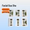 Pink Crystal Jade Roller & Gua Sha Beauty Set for Face, Eye, Body 