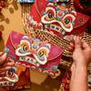 4 шт./компл. конверты в честь года Дракона CNY, китайский Новый год, складной красный конверт