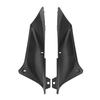 1 Pair Motorcycle Air Duct Tube Cover Insert Fairing Black Tank Side Fairing Cover Panel for YZF R1