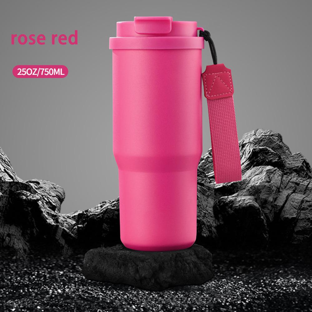 750ml Insulated Cup Large Capacity Vacuum Flask Stainless Steel BPA Free Colorful Travel Tumbler for Outdoor/Gym/Camping/School