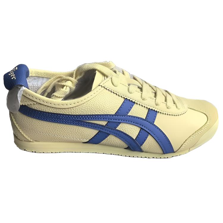ONITSUKA TIGER Mexico 66 Кожаные Удобные Универсальные Легкие Низкие Повседневные Кроссовки Унисекс Бежевые 1183B771-750