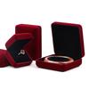 High end velvet iron box jewelry box, gold jewelry jade gift ring box, necklace bracelet jewelry packaging box